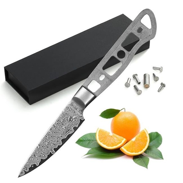 Katsura Cutlery CKGD9B-no logo 3.5 in. Woodworking Project Paring Knife Blank Kit - No Logo CKGD9B-no logo - main